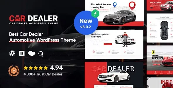 Car Dealer v6.2.0 - Automotive Responsive WordPress Theme