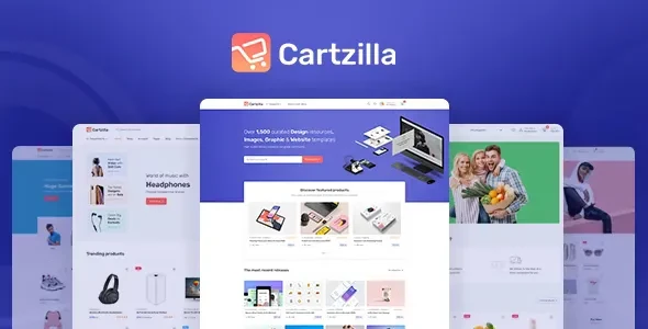 Cartzilla v1.1.1 - Digital Marketplace & Grocery Store WordPress Theme