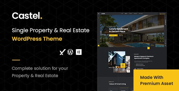 Castel - Single Property & Real Estate WordPress Theme