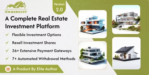 ChainCity v2.0 - Real Estate Investment Platform