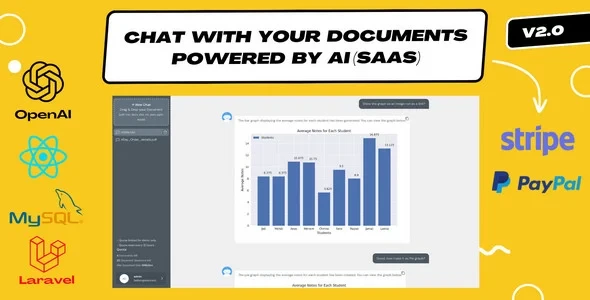ChatPDF v2.0.1 - Chat with your Documents using AI SAAS