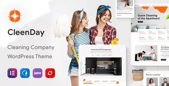 CleenDay v1.0.4 - Cleaning Company WordPress Theme