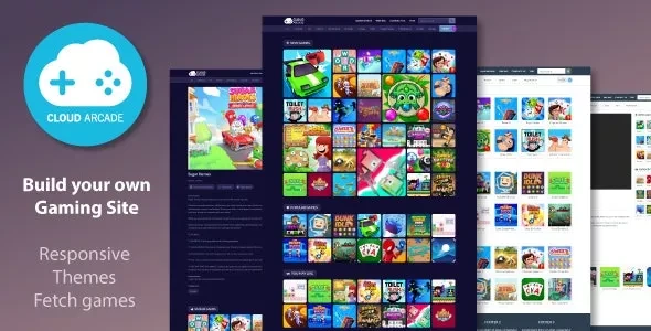 CloudArcade v2.1.3 - HTML5 / Web Game Portal CMS