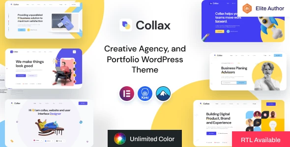 Collax v1.1.8 - Creative Agency WordPress Theme