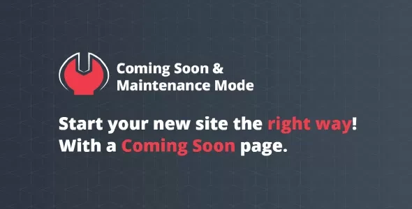 Coming Soon & Maintenance Mode Pro v6.59