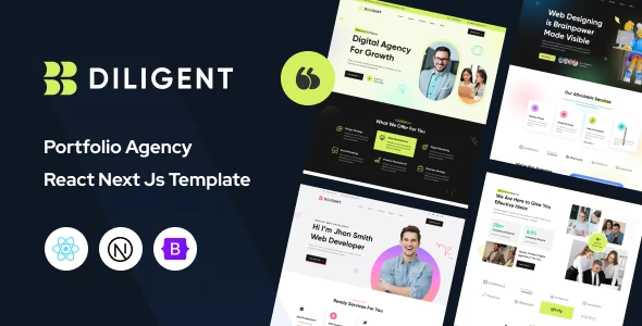 Diligent - Creative Agency & Portfolio React Template