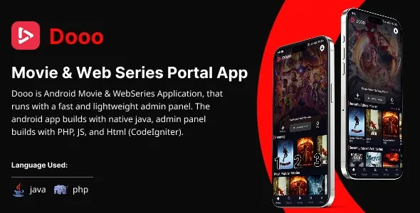 Dooo v2.9.7 - Movie & Web Series Portal App