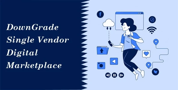 DownGrade v6.5 - Single-Vendor Digital Marketplace Platform