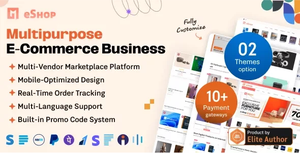 eShop Web v4.4.6 - Multi Vendor eCommerce Marketplace / CMS