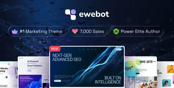 Ewebot v3.2.4 - Digital Marketing Agency & SEO WordPress Theme