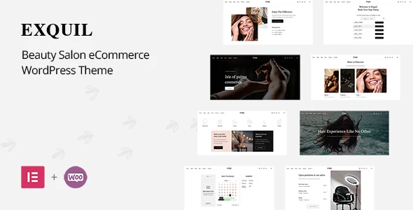 Exquil v1.4.1 - Beauty Salon eCommerce Theme