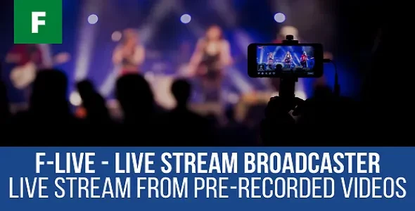 F-Live v1.1.1 - Live Stream Broadcaster Plugin for WordPress