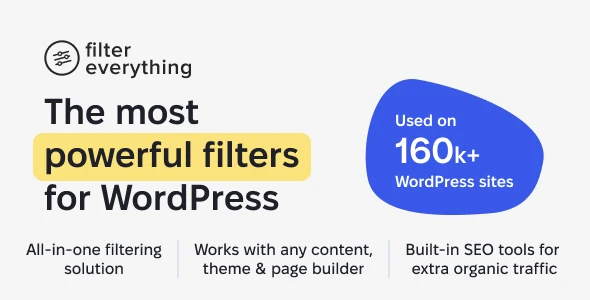 Filter Everything v1.9.4 - WordPress / WooCommerce Product Filter