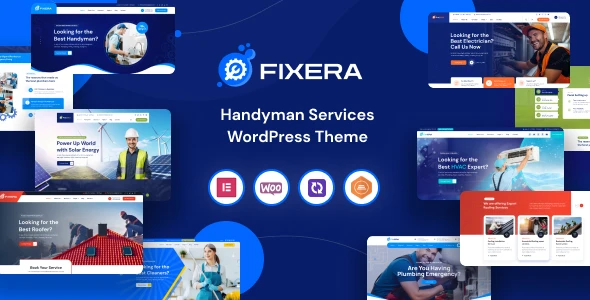 Fixera v1.0.4 - Handyman Services WordPress Theme