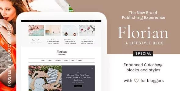 Florian v1.5 - Responsive Personal WordPress Blog Theme