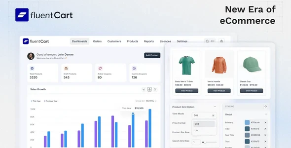 FluentCart Pro v1.6.5 - A New Era of Commerce with WordPress