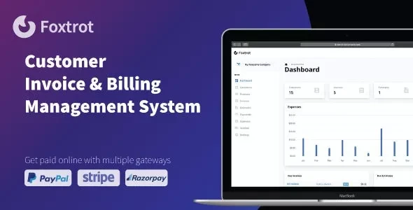 Foxtrot SaaS v1.0.9 - Customer, Invoice and Expense Management System