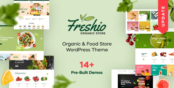 Freshio v3.0.4 - Organic & Food Store WordPress Theme
