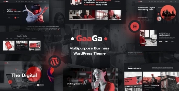 Gaaga v2.0.9 - Creative Agency Theme