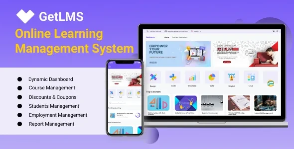 GetLMS Multi Instructor v1.0.2 - Learning Management System with Laravel Admin Panel