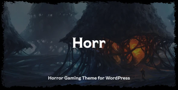 Horr v1.1.7 - Gaming Horror Theme
