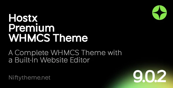HostX v2.3.5 - Premium WHMCS Theme