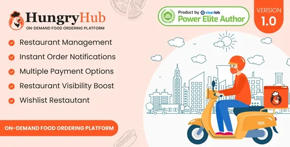 HungryHub - On Demand Food Ordering Platform