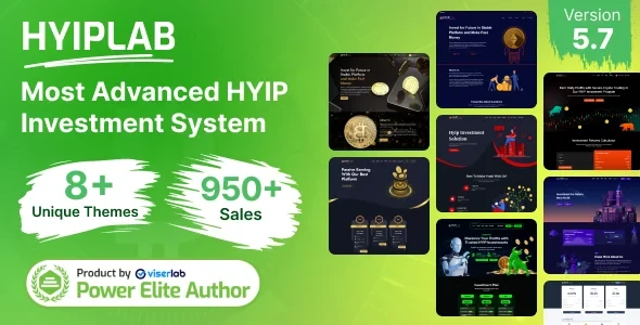 HYIPLAB v5.7 - Complete HYIP Investment System