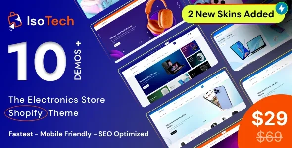IsoTech v3.0 - Electronics Store Shopify Theme OS 2.0