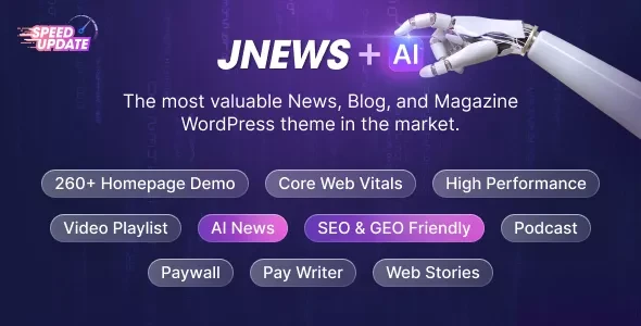 JNews v12.0.5 - WordPress Newspaper Magazine Blog AMP Theme