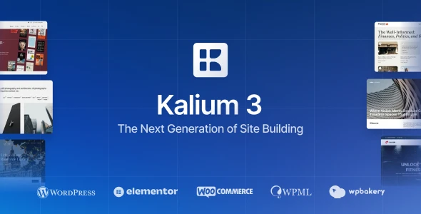 Kalium - Creative Theme for Professionals