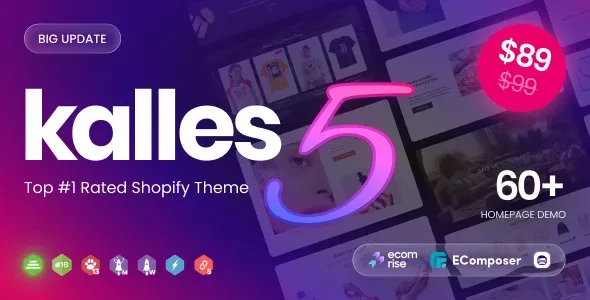 Kalles v5.4.2 - Clean, Versatile, Responsive Shopify Theme - RTL Support