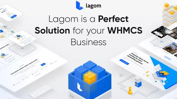 Lagom v2.2.4 - Simple and Intuitive WHMCS Theme