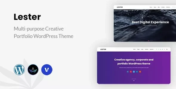 Lester v3.0 - Creative Portfolio WordPress Theme