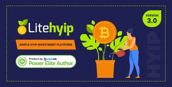 LiteHYIP v3.0 - Simple HYIP Investment Platform