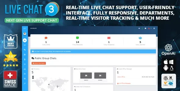 Live Support Chat v5.1.4 - Live Chat 3