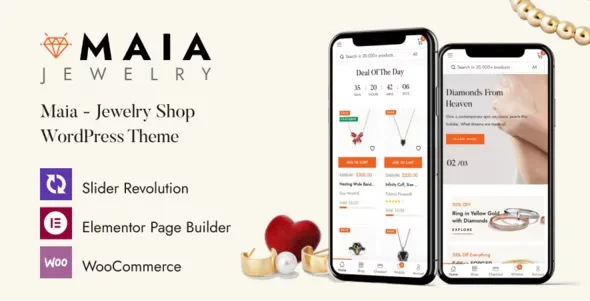 Maia v1.1.29 - Jewelry Shop WordPress Theme