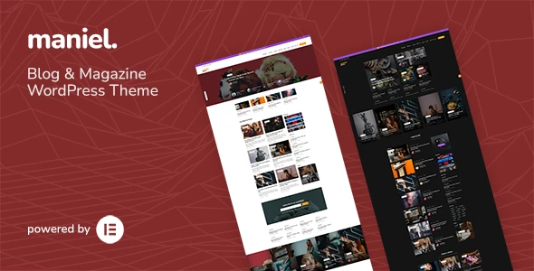 Maniel v1.5 - Blog & Magazine WordPress Theme