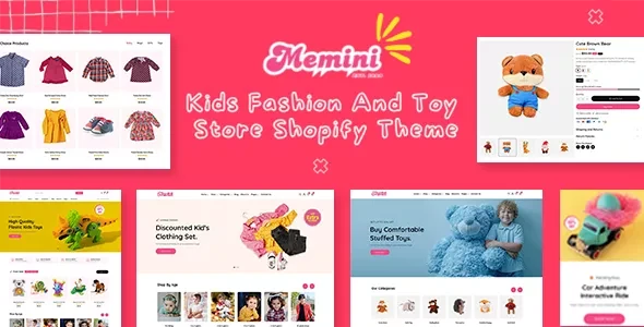 Memini - Modern & Minimal Kids Fashion & Toy Store Shopify Theme