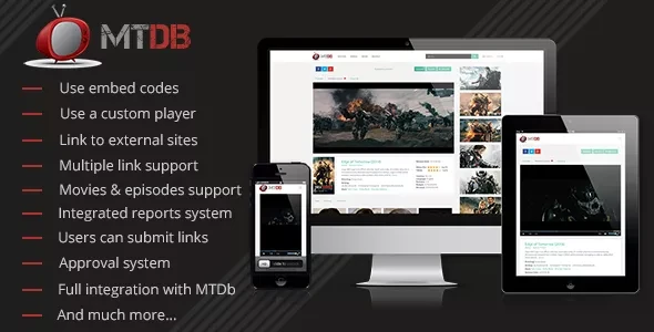 MTDb Streaming Plugin v1.7.1 - Online Movie Viewing Plugin for MTDb
