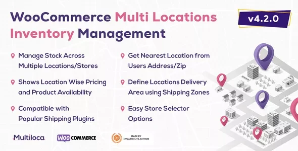 MultiLoca v4.2.14 - WooCommerce Multi Locations Inventory Management