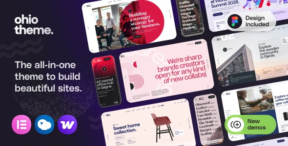 Ohio v3.6.8 - Creative Elementor and WooCommerce WordPress Theme