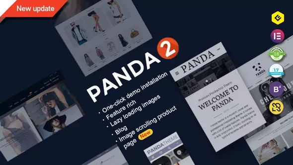 Panda PrestaShop Template v2.6.8 - Creative Responsive PrestaShop Template