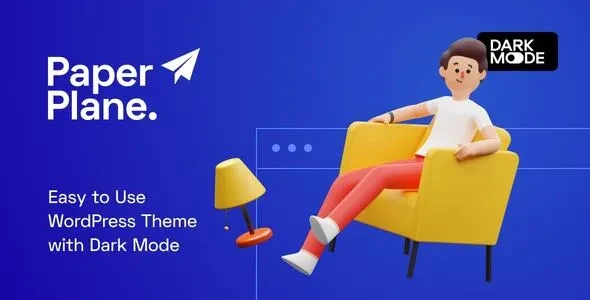 Paper Plane v1.2.2 - Modern WordPress Blog Theme