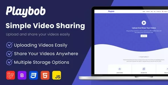 Playbob v1.1 - Simple Video Sharing