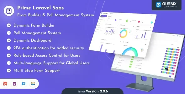 Prime Laravel v3.0.5 - Form Builder & Poll Management System