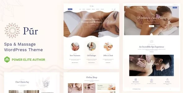 Pur v13.1 - Wellness & Spa WordPress Theme