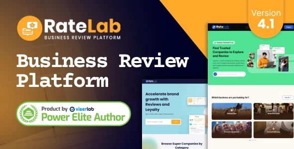 RateLab v3.0 - Business Review Platform