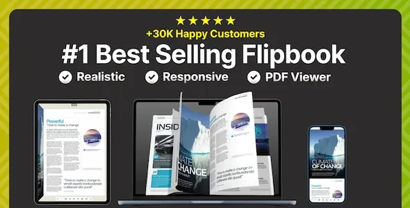 Real3D FlipBook v5.4 - WordPress Plugin