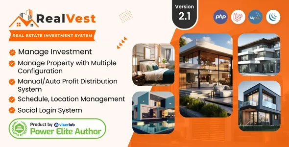 RealVest v2.1 - Real Estate Investment System